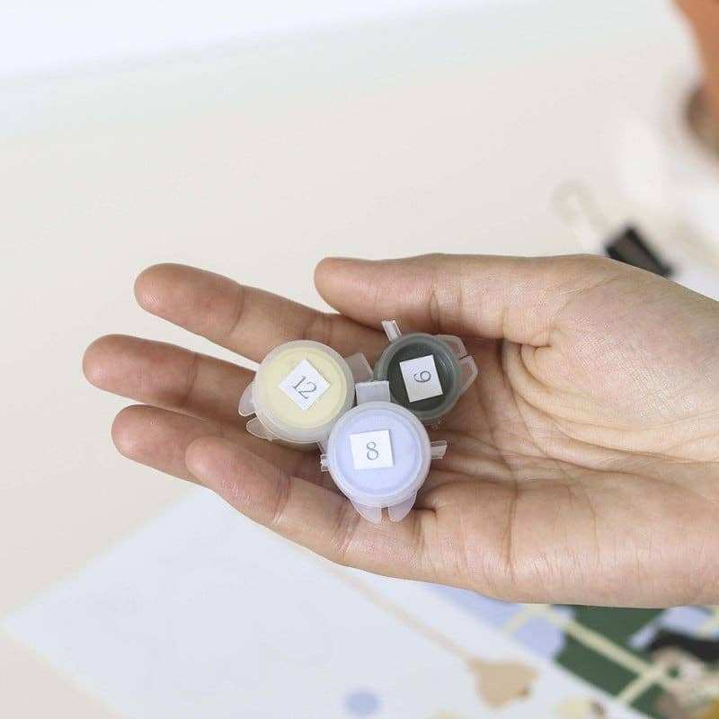 La Petite Épicerie - Number Painting Kit - Rome by Hoglet and Co - Jennie Dots