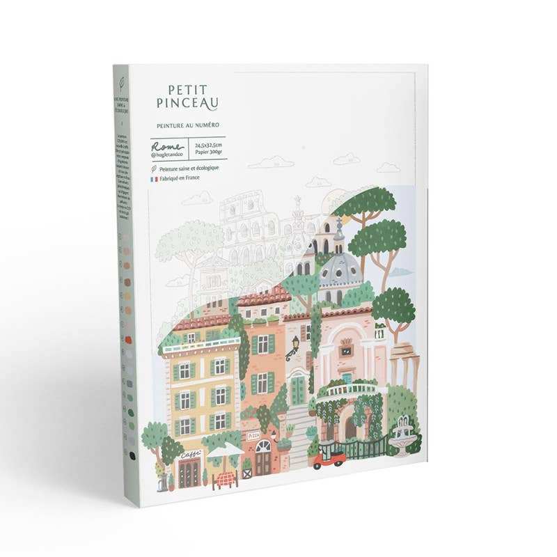 La Petite Épicerie - Number Painting Kit - Rome by Hoglet and Co - Jennie Dots