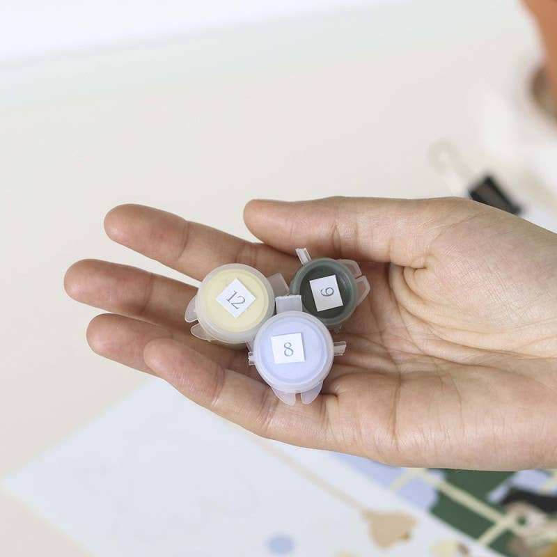 La Petite Épicerie - Number Painting Kit - Rome by Hoglet and Co - Jennie Dots