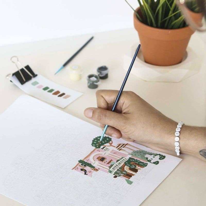 La Petite Épicerie - Number Painting Kit - Rome by Hoglet and Co - Jennie Dots