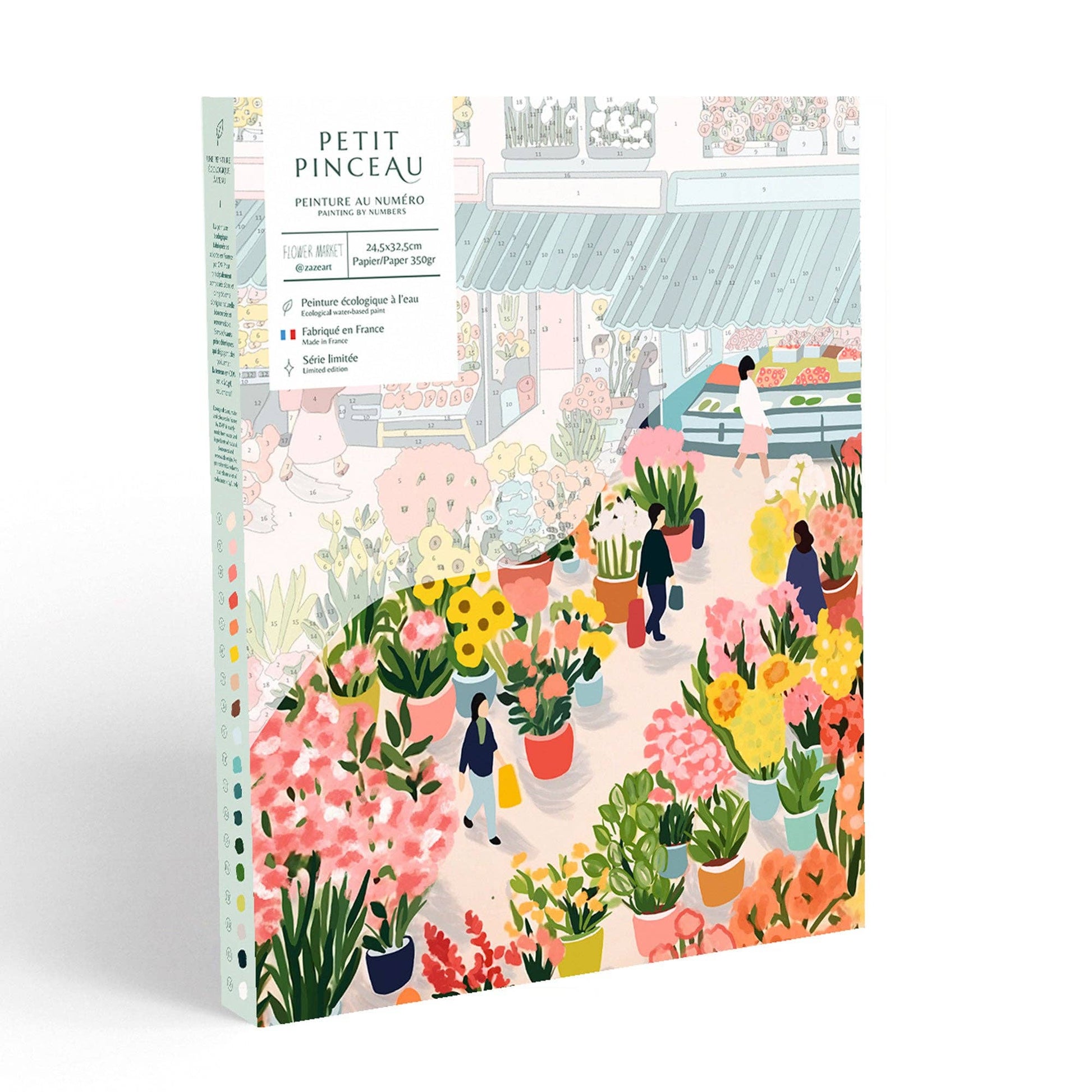 La Petite Épicerie - Paint by number kit - Flower Market - Jennie Dots