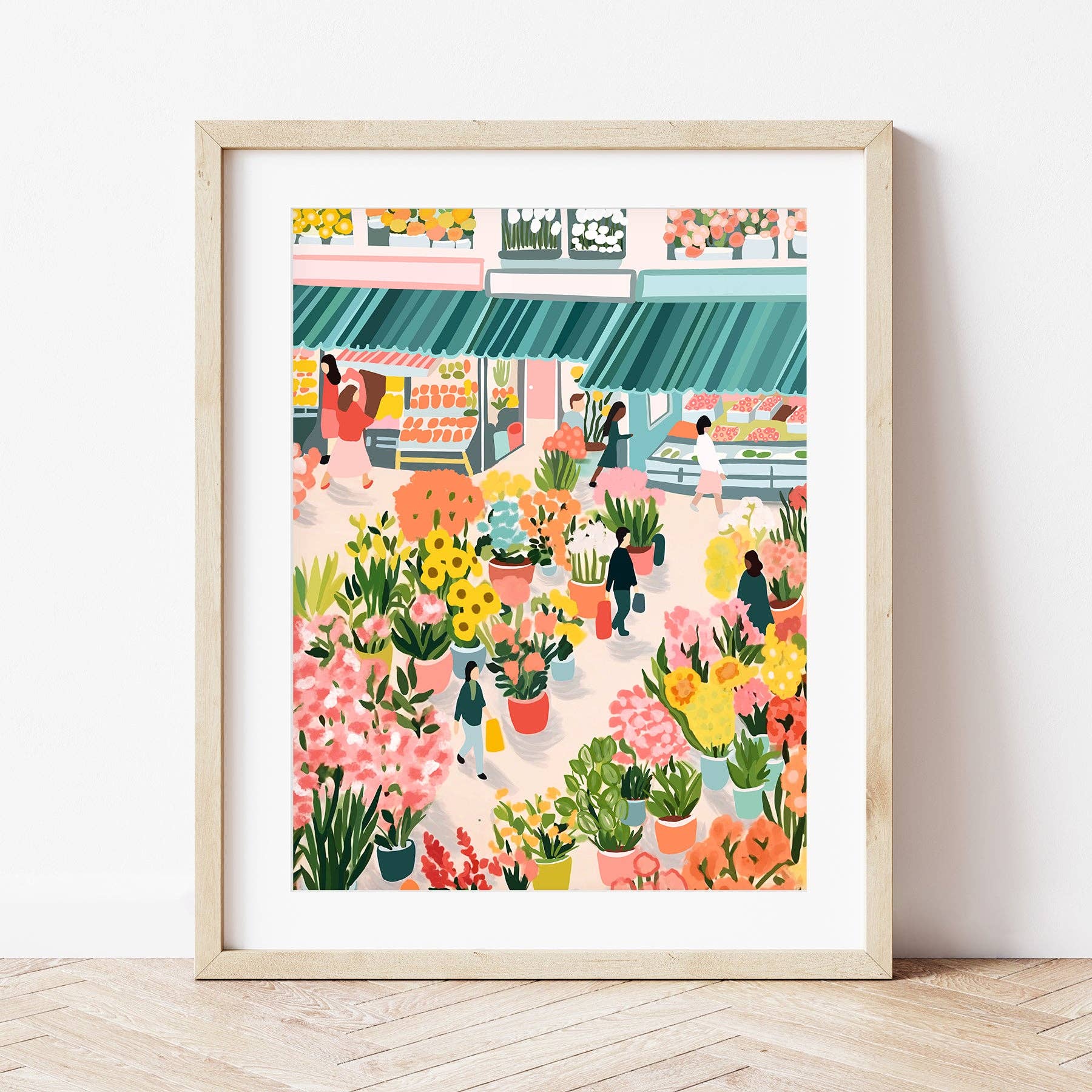 La Petite Épicerie - Paint by number kit - Flower Market - Jennie Dots