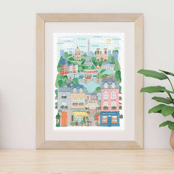 La Petite Épicerie - Paris puzzle by Hoglet&Co - 1000 pieces - Jennie Dots