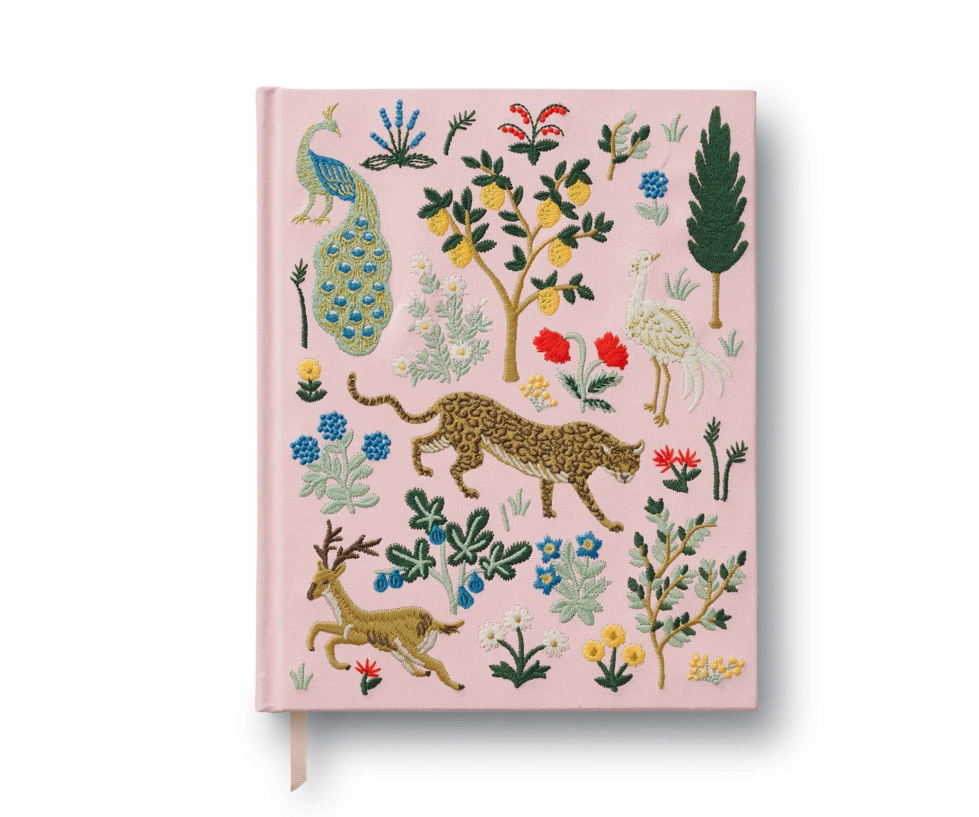 Menagerie Embroidered Sketchbook - Jennie Dots