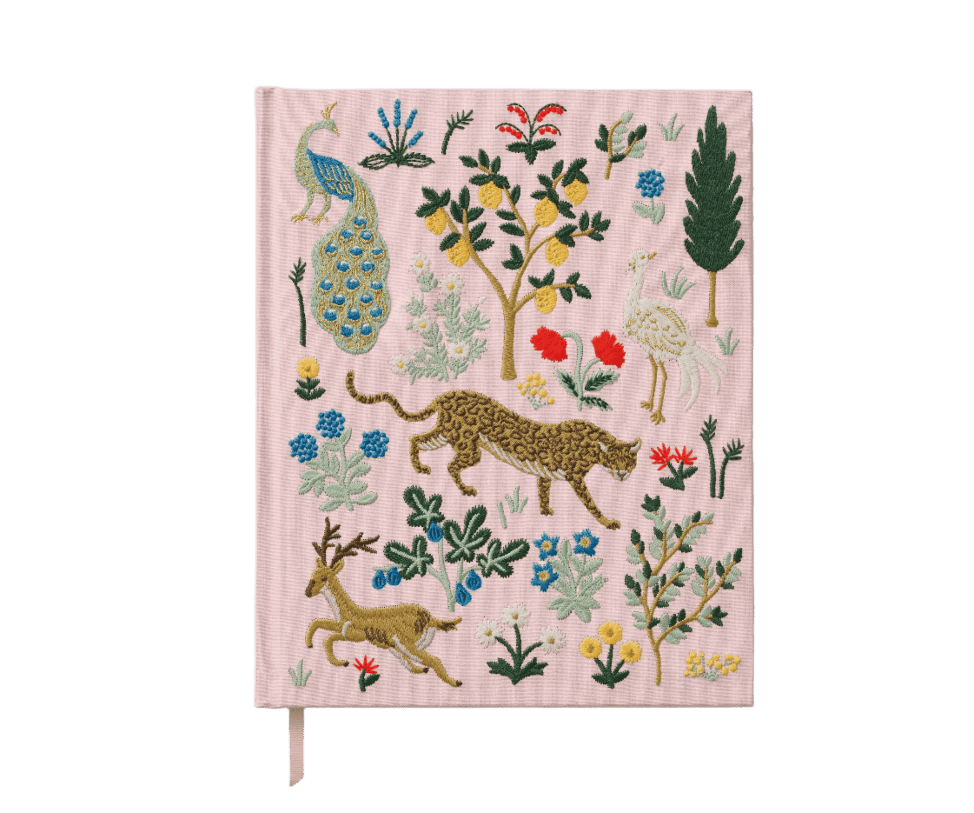 Menagerie Embroidered Sketchbook - Jennie Dots