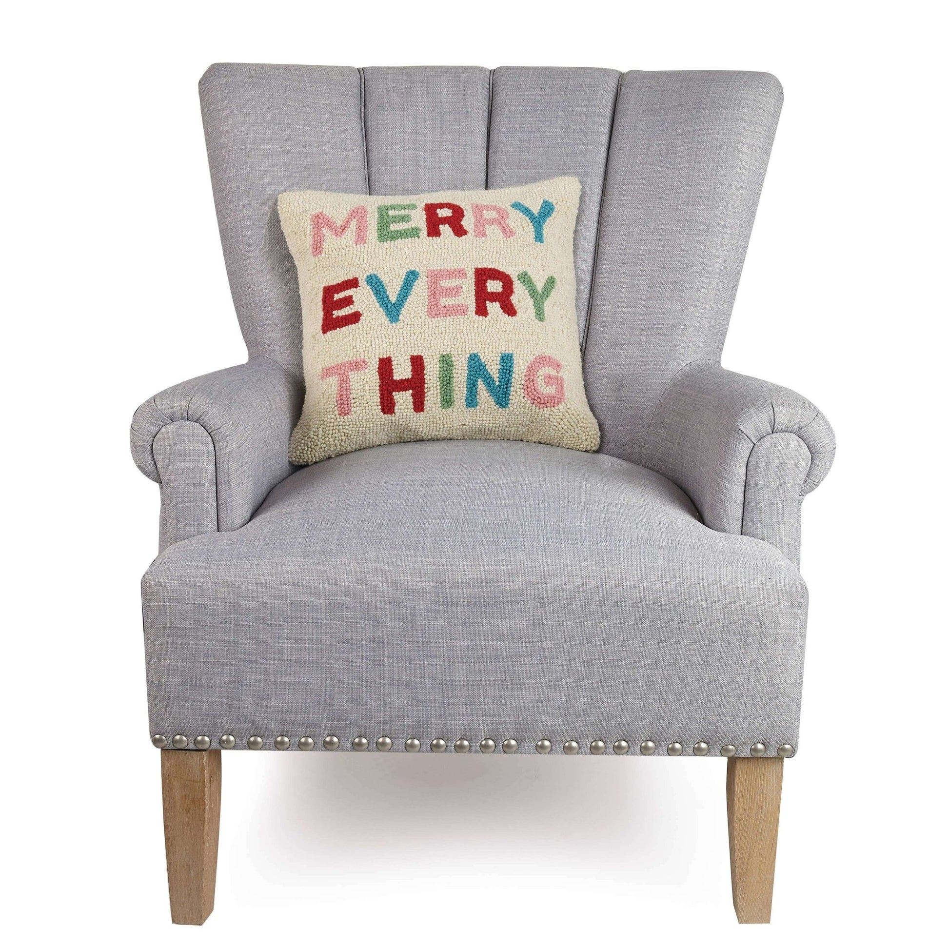 Merry Everything Hook Pillow - Jennie Dots