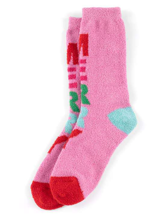 MERRY SOCKS, PINK - Jennie Dots