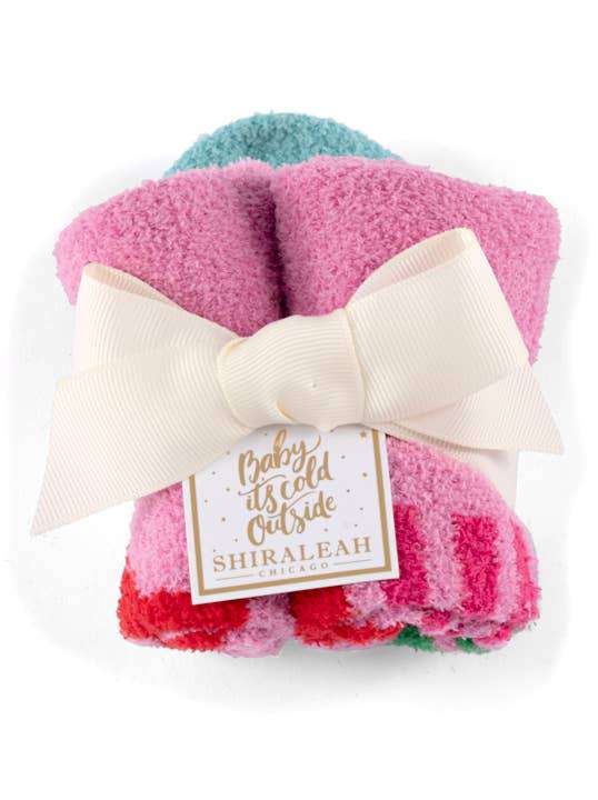MERRY SOCKS, PINK - Jennie Dots