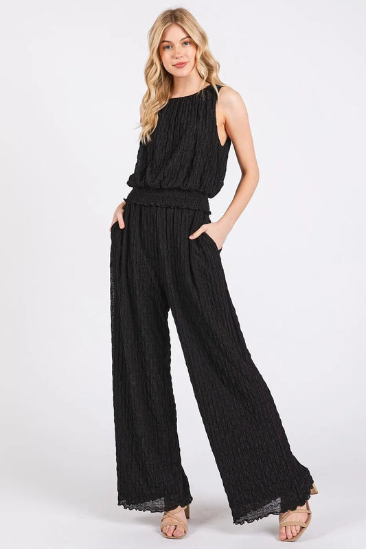 Pants and Crop Set | Crop Tank Set  | Jennie Dots