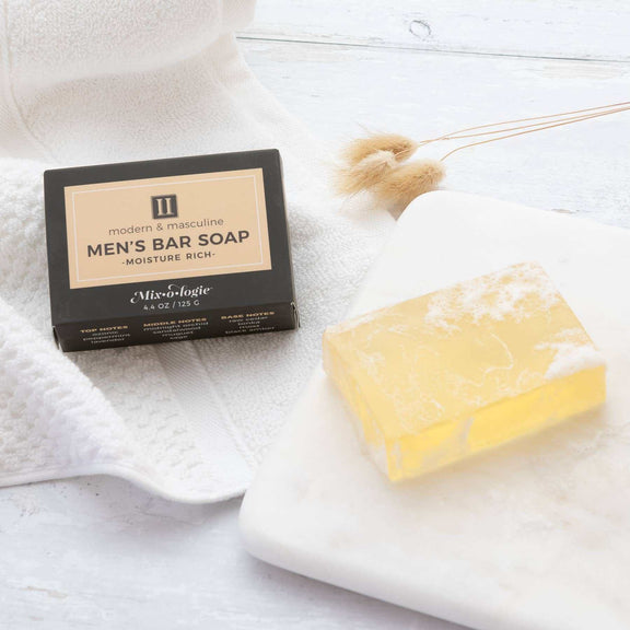 Mixologie - Bar Soap - Men's II (Modern & Masculine) scent - Jennie Dots