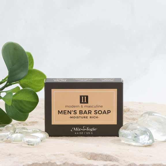 Mixologie - Bar Soap - Men's II (Modern & Masculine) scent - Jennie Dots