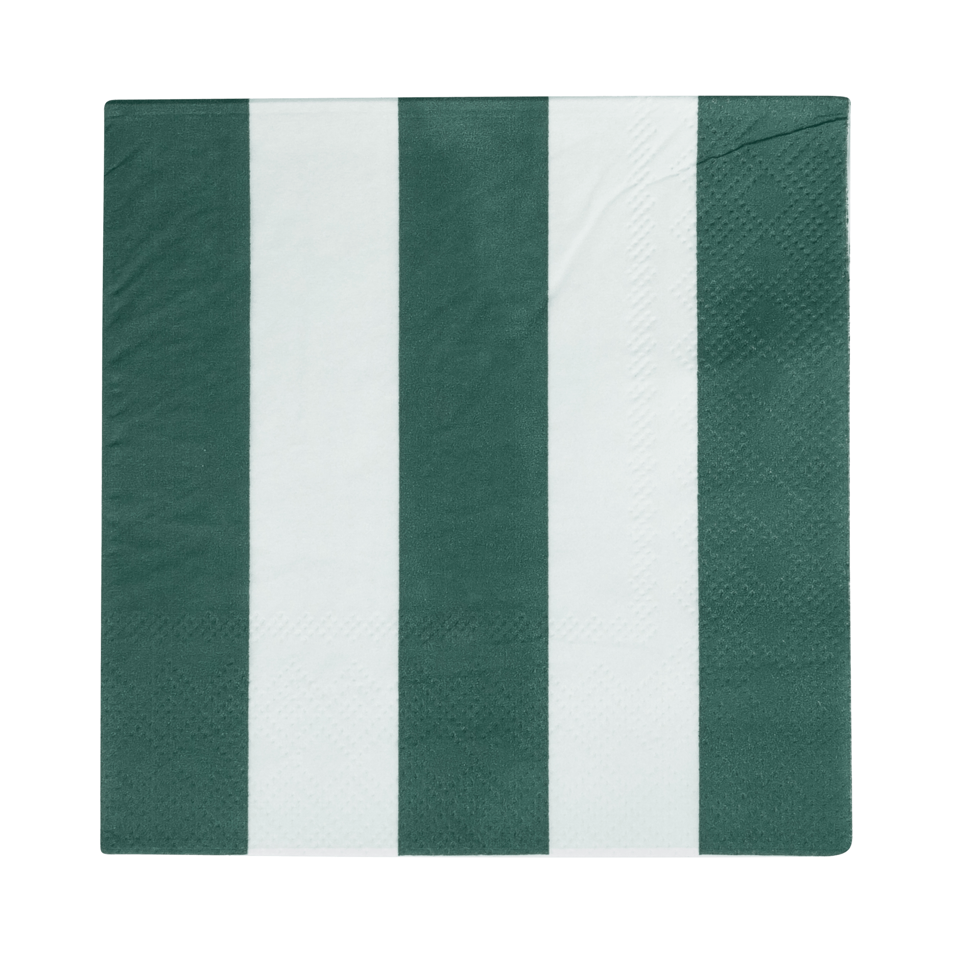 My Mind’s Eye - BOW1138 - Red and Pink Green and Mint Striped Cocktail Napkin Set - Jennie Dots