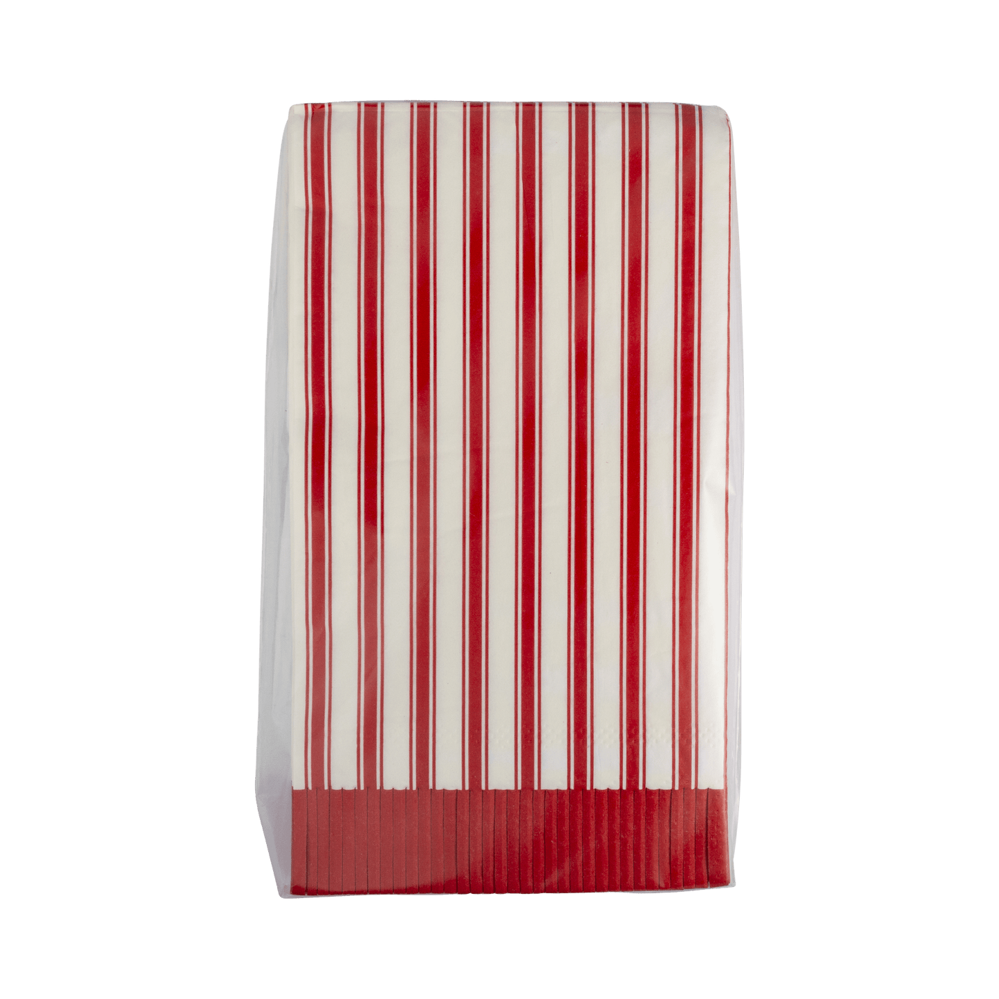 My Mind’s Eye - PLNP617 - Striped Fringe Guest Towel Dinner Napkin - Jennie Dots
