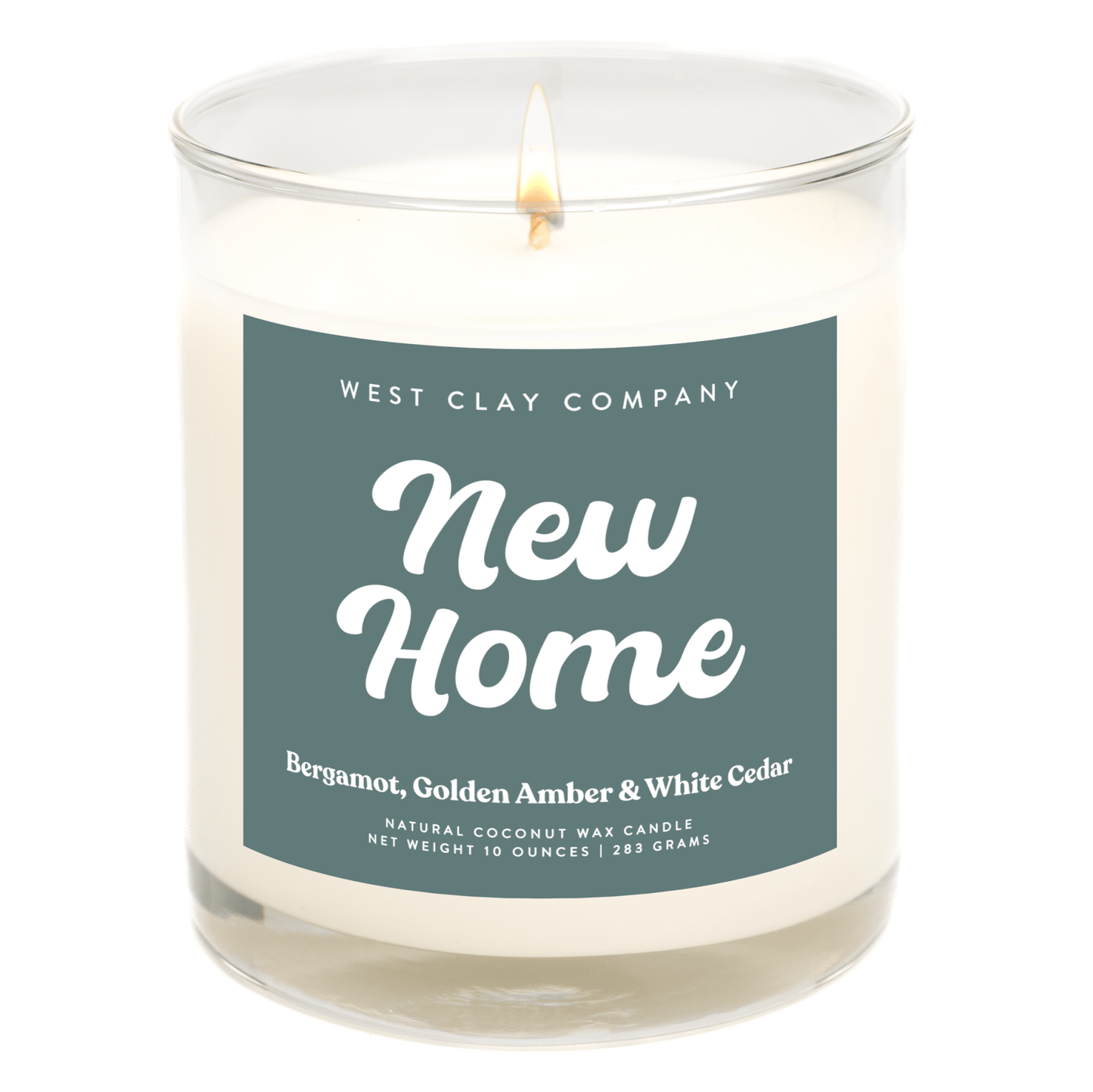 New Home Candle - Bergamot, Amber & White Cedar - Jennie Dots