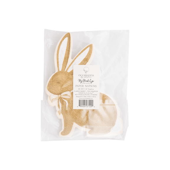 Occasions Rabbit Napkin - Jennie Dots