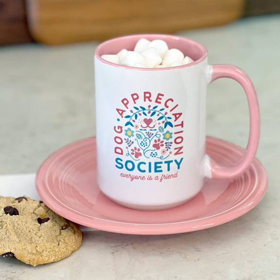 Poppy & Lou - Dog Appreciation Society Mug - Jennie Dots