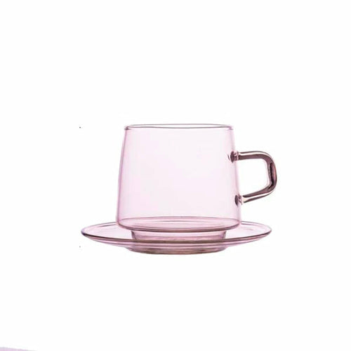 Retro Glass Mug Set