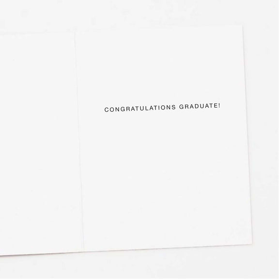 Ralph Waldo Emerson Quote Graduation Card - Jennie Dots