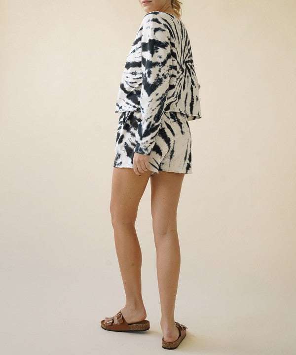 Recycled Cotton Vintage Tie - dye sweat sets - Jennie Dots