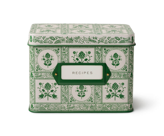 Rifle Paper Co. - Artichoke Recipe Tin - Jennie Dots