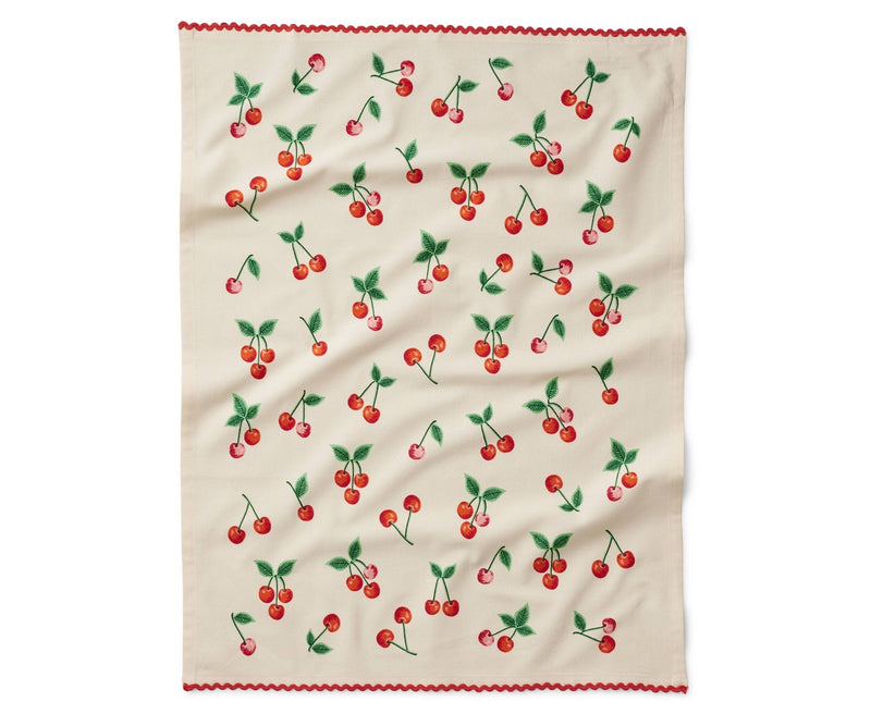 Rifle Paper Co. - Cherries Tea Towel - Jennie Dots