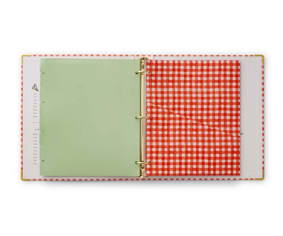 Rifle Paper Co. - Cherry Farm Recipe Binder - Jennie Dots