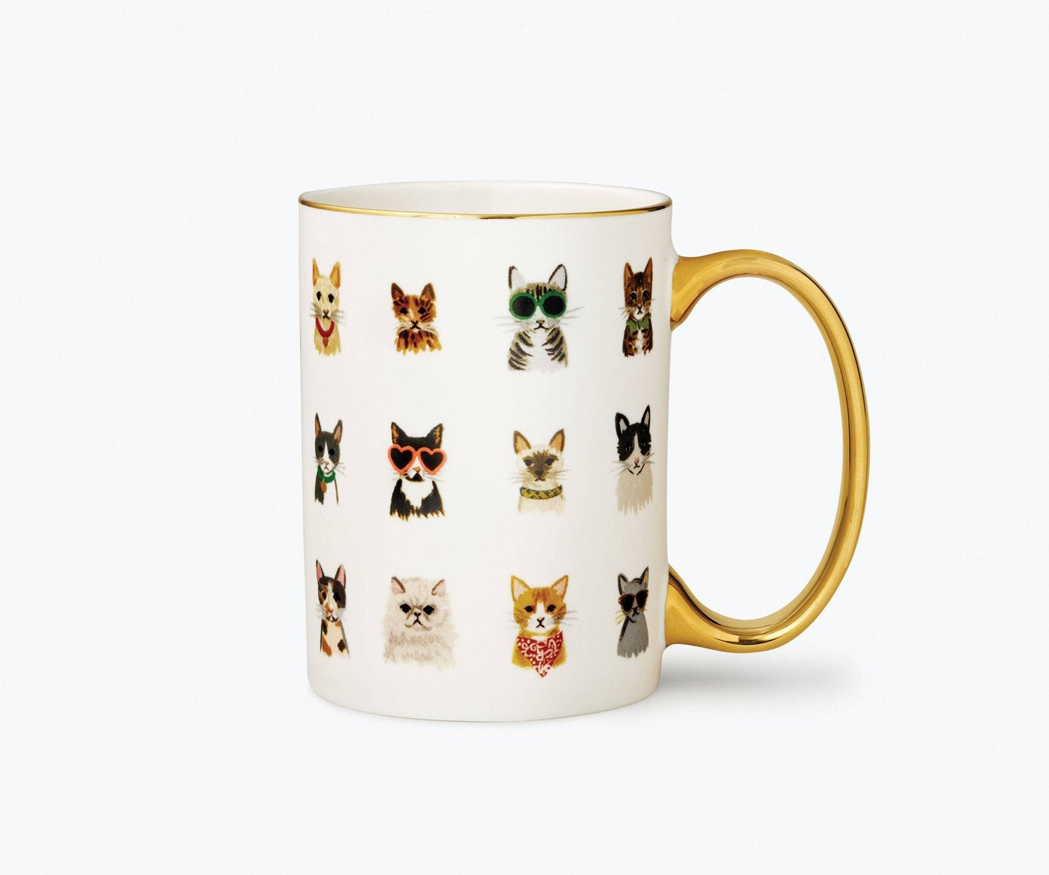 Rifle Paper Co. - Cool Cats Porcelain Mug - Jennie Dots