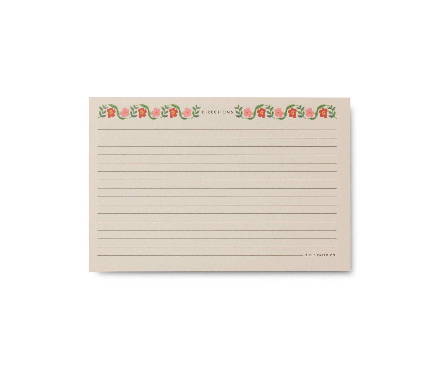 Rifle Paper Co. - Pack of 12 Cherry Farm Recipe Cards - Jennie Dots