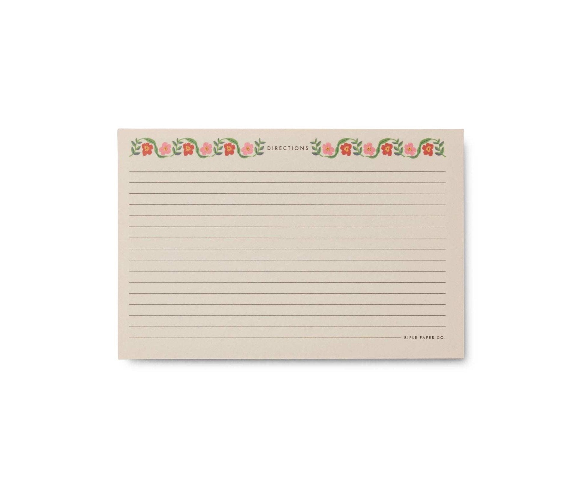 Rifle Paper Co. - Pack of 12 Cherry Farm Recipe Cards - Jennie Dots