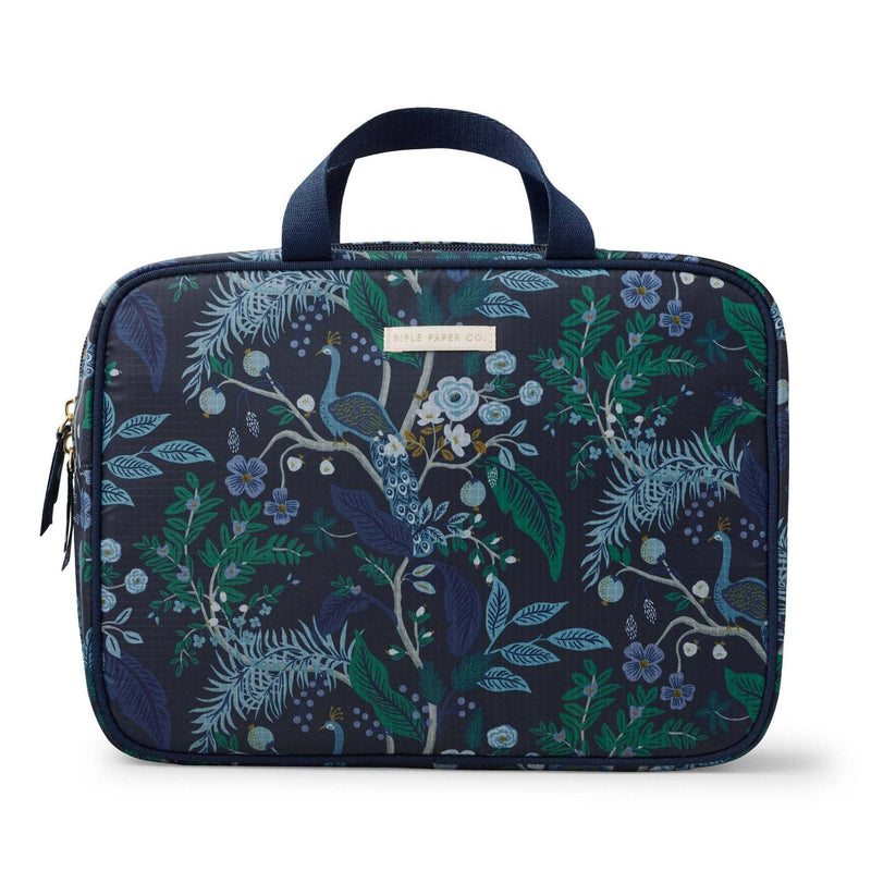 Rifle Paper Co. - Peacock Travel Cosmetic Case - Jennie Dots