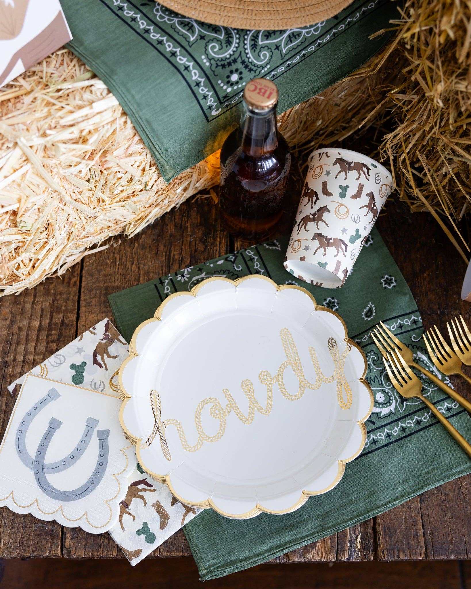 Scatter Paper Dinner Napkin - Jennie Dots