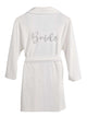 Shiraleah “Bride” Plush White Robe - Jennie Dots