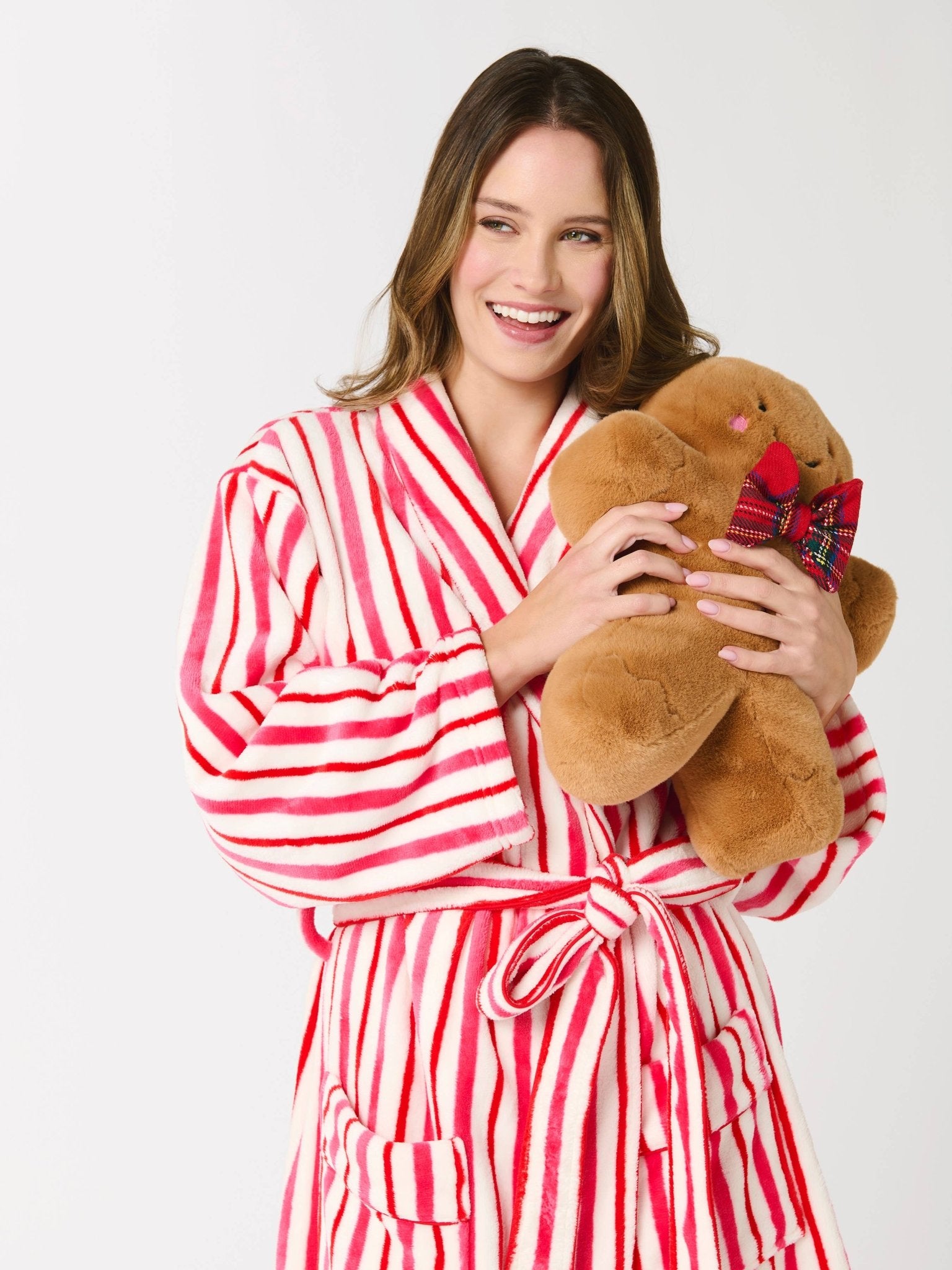 Shiraleah - CANDY STRIPE ROBE - Jennie Dots