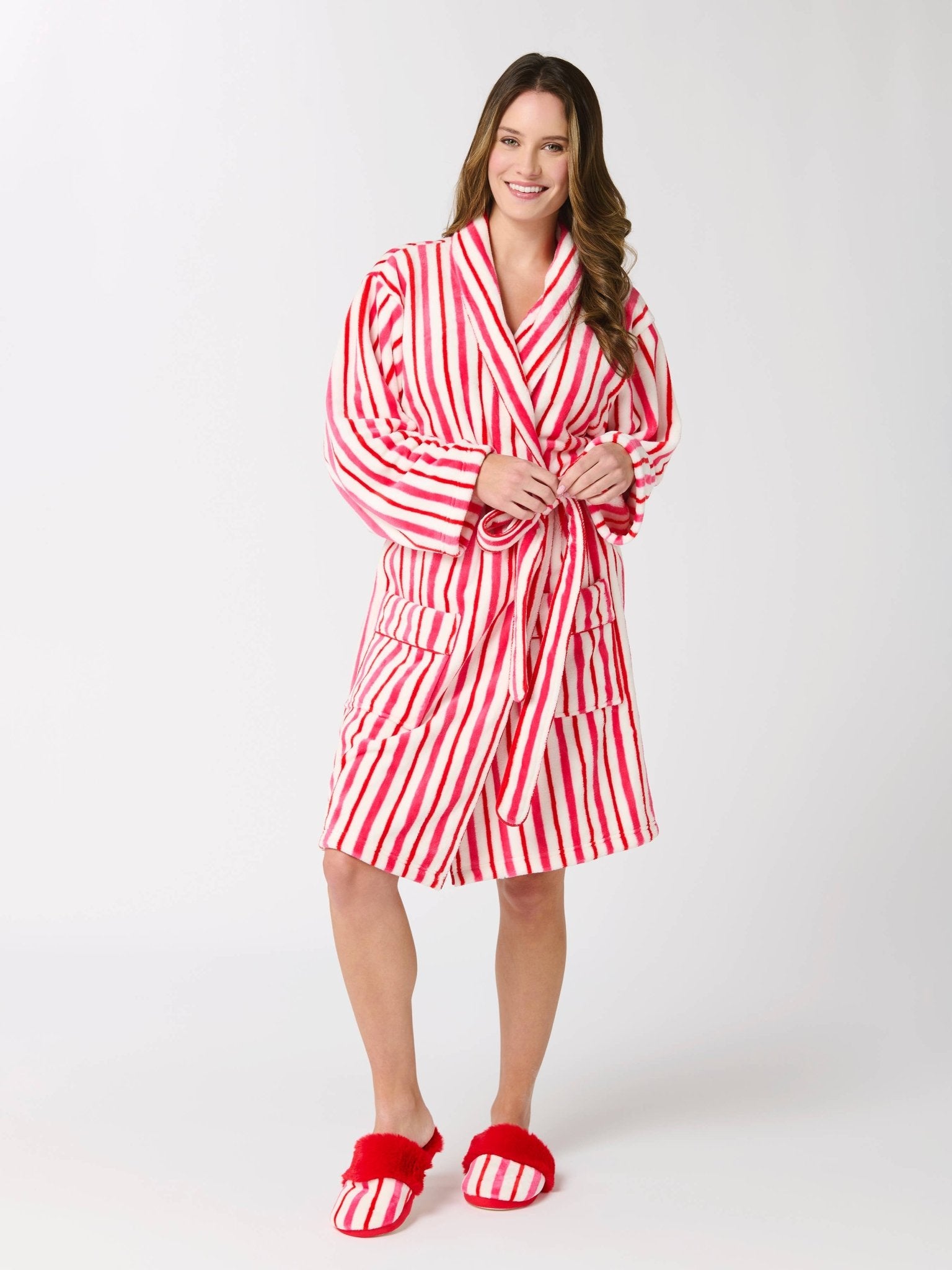 Shiraleah - CANDY STRIPE ROBE - Jennie Dots
