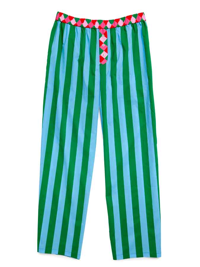 Shiraleah - FESTIVE STRIPE BOXER PANT - Jennie Dots