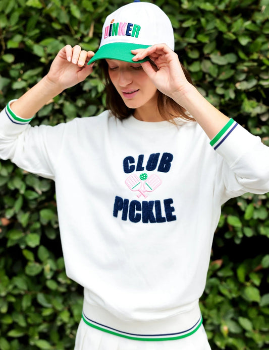 Shiraleah Pickleball Sweatshirt - Jennie Dots