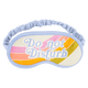 Sleep Mask with "Do Not Disturb" text in soft microfiber material.