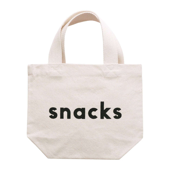 Snacks - Little Canvas Bag Alphabet Bags - Jennie Dots
