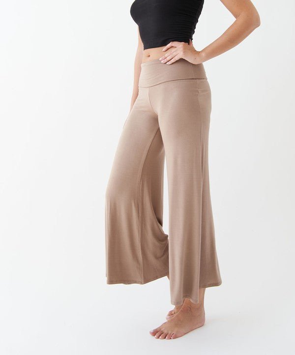 Bamboo Palazzo Pants | Ankle Length Palazzo | Jennie Dots