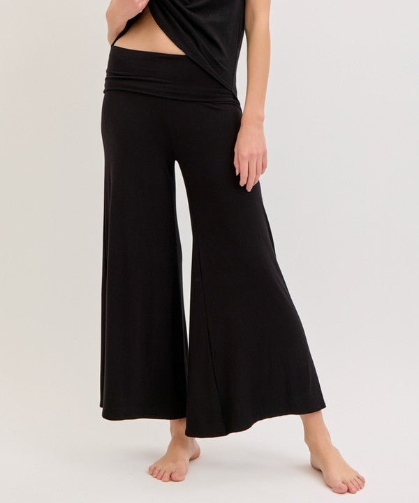 Bamboo Palazzo Pants | Ankle Length Palazzo | Jennie Dots