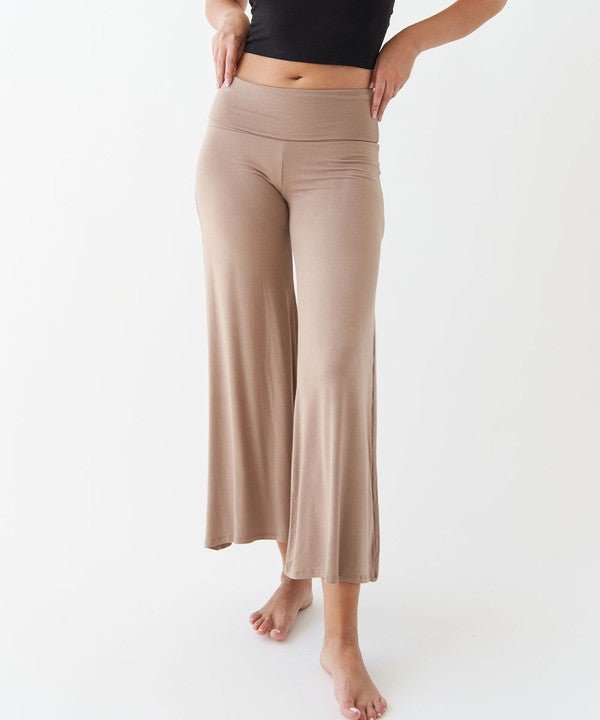 Bamboo Palazzo Pants | Ankle Length Palazzo | Jennie Dots