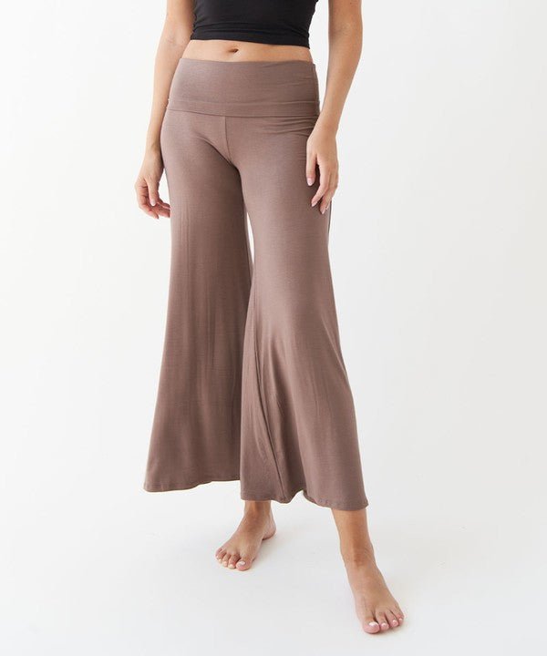 Bamboo Palazzo Pants | Ankle Length Palazzo | Jennie Dots