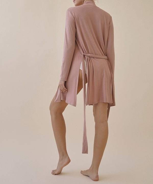Studio Ko Bamboo Her Robe Cardigan - Jennie Dots