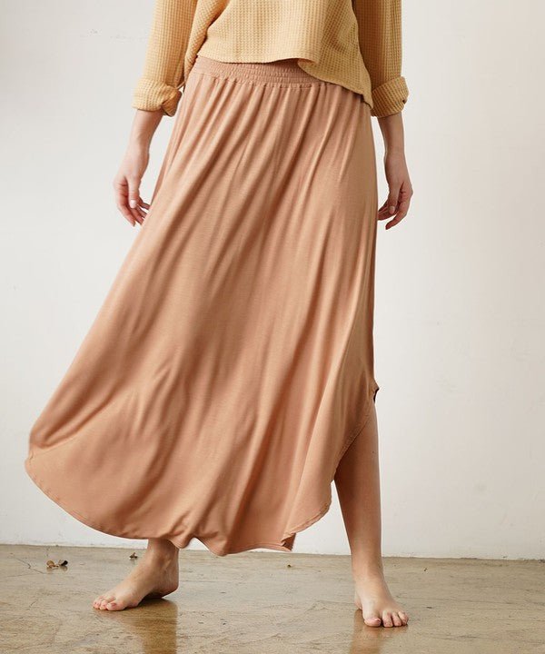 Bamboo Maxi Skirt | Maxi Skirt | Jennie Dots