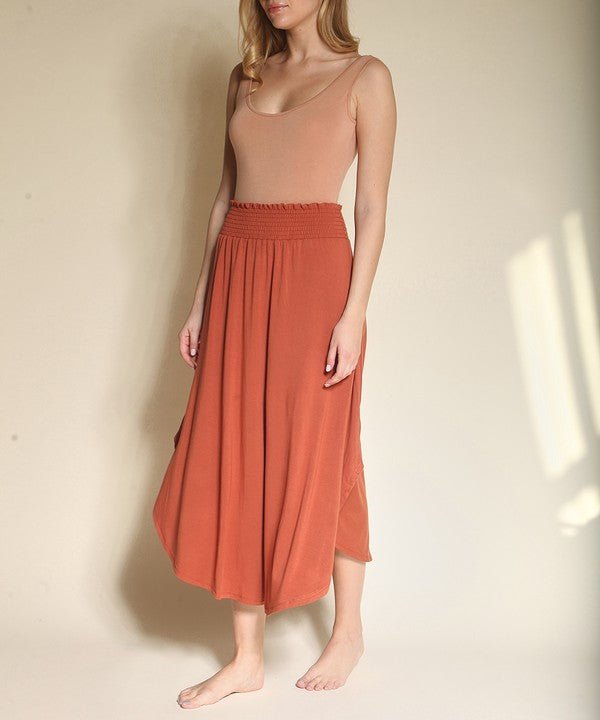 Bamboo Maxi Skirt | Maxi Skirt | Jennie Dots