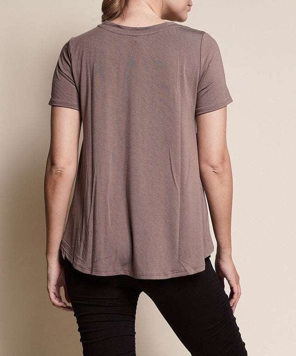 Studio Ko Bamboo Relaxed Fit Top - Jennie Dots