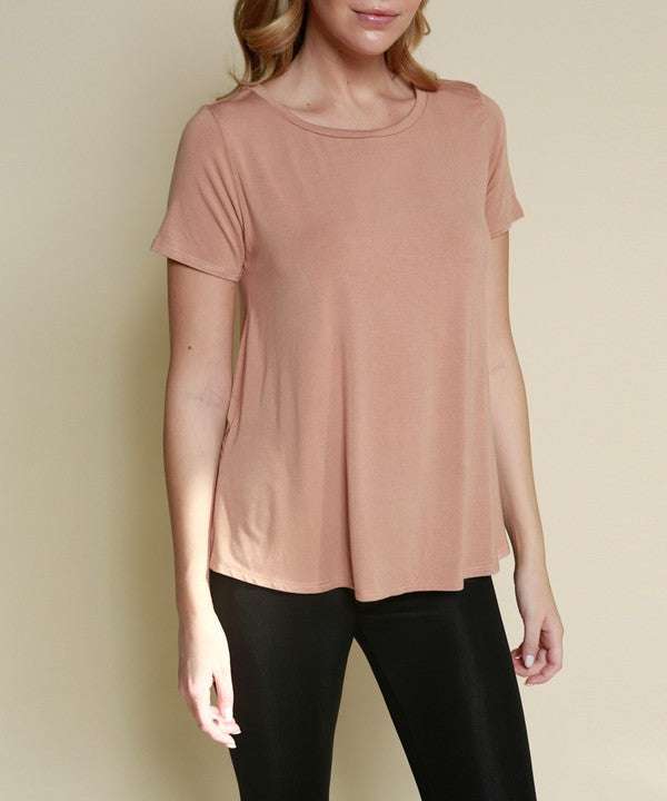 Studio Ko Bamboo Relaxed Fit Top - Jennie Dots