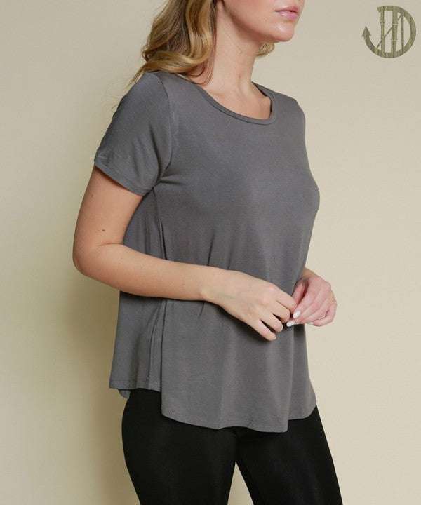 Studio Ko Bamboo Relaxed Fit Top - Jennie Dots