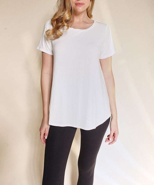 Studio Ko Bamboo Relaxed Fit Top - Jennie Dots