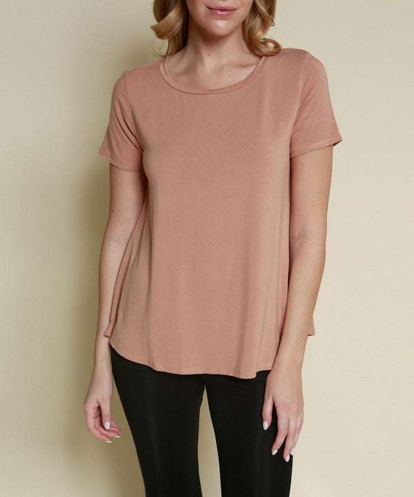 Studio Ko Bamboo Relaxed Fit Top - Jennie Dots